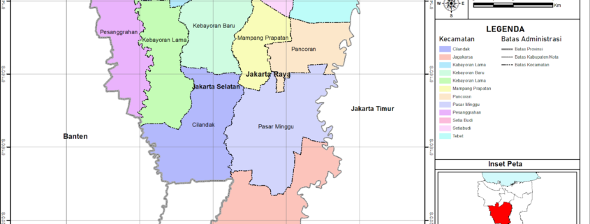 Peta Jakarta Selatan