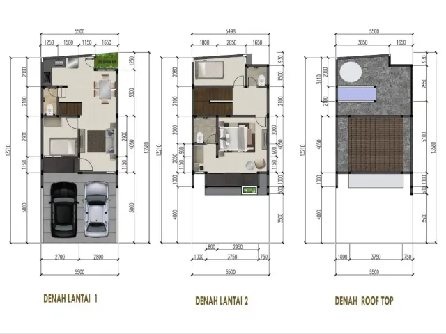 Jagakarsa, Jakarta Selatan, Jakarta, 3 Bedrooms Bedrooms, 0 ,3 BathroomsBathrooms,Rumah Cluster,Terjual,0,3628
