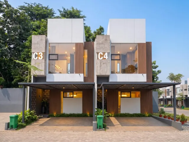 Rumah Cluster Fasilitas Umum 