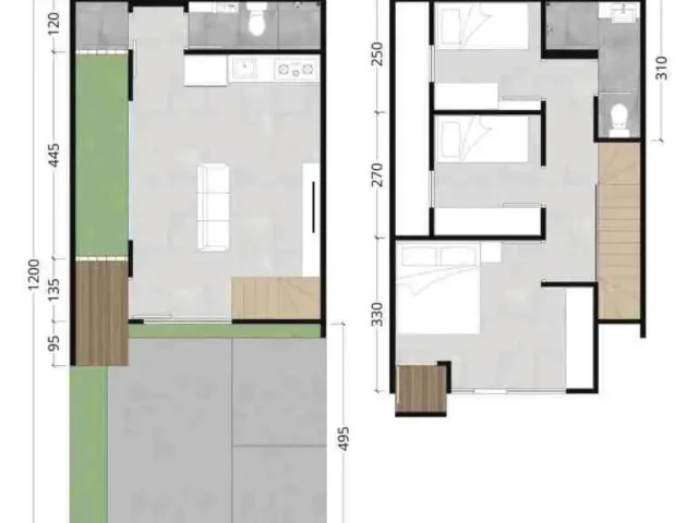 Rumah Cluster Fasilitas Umum 