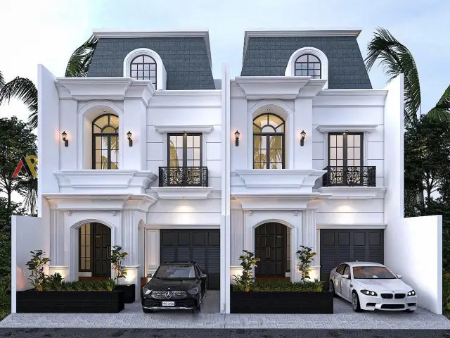 Rumah 3 Lantai Plus Rooftop