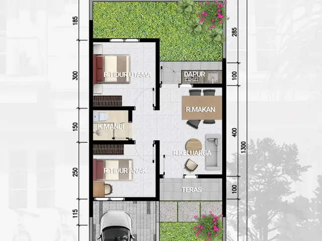 Pancoran Mas, Depok, Jawa Barat, 2 Bedrooms Bedrooms, ,1 BathroomBathrooms,Rumah Cluster,Terjual,3667