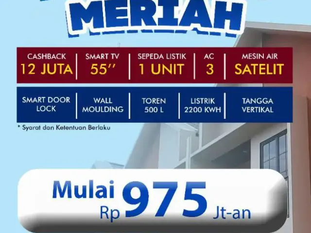 Townhouse Pinggir Jalan Tol