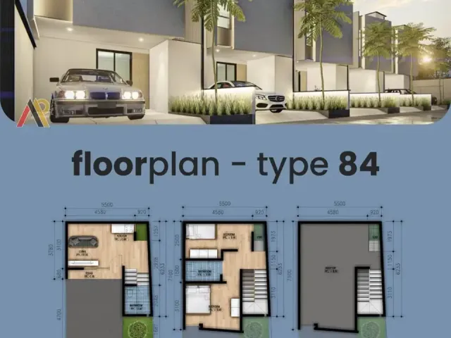 Rumah Modern Tropical Condet