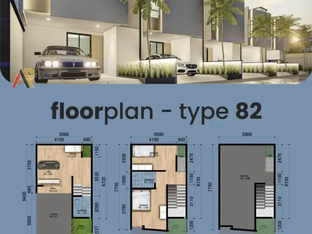 Rumah Modern Tropical Condet