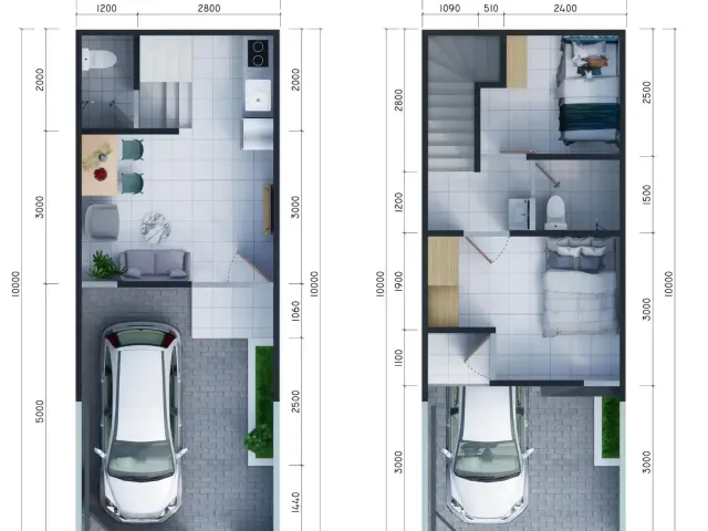 Cilodong, Depok, Jawa Barat, 2 Bedrooms Bedrooms, ,2 BathroomsBathrooms,Rumah Cluster,Rumah Indent,4055