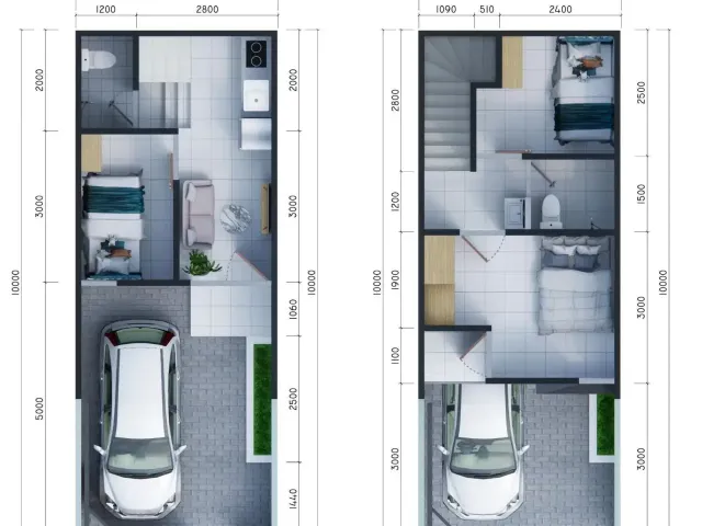 Cilodong, Depok, Jawa Barat, 2 Bedrooms Bedrooms, ,2 BathroomsBathrooms,Rumah Cluster,Rumah Indent,4055