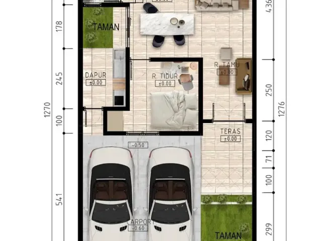 Ciracas, Jakarta Timur, Jakarta, 3 Bedrooms Bedrooms, 0 ,3 BathroomsBathrooms,Rumah Cluster,Rumah Indent,0,4086