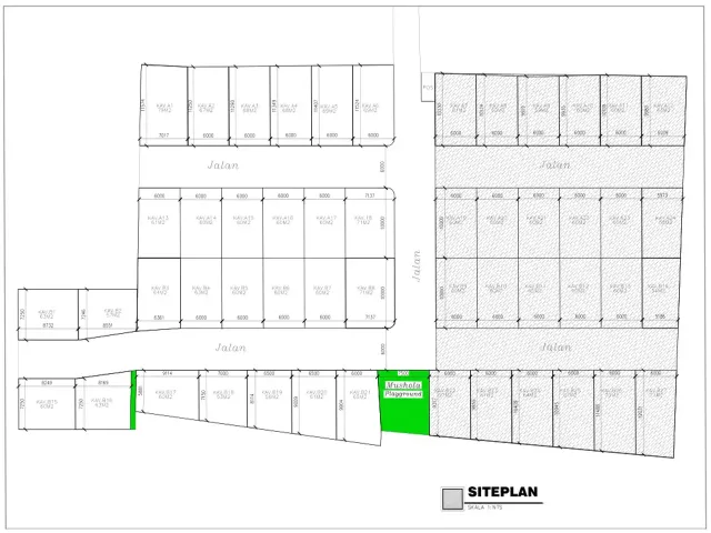 Rumah Cluster Tanah Baru