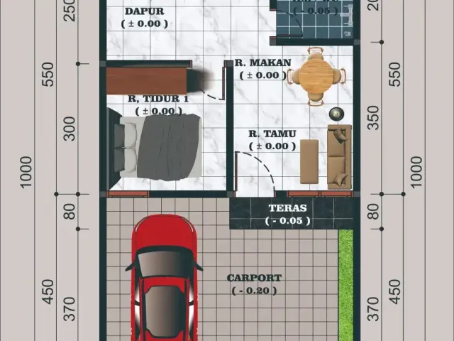 Rumah DP 0