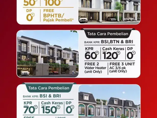 Rumah 3 Lantai Bambu Apus