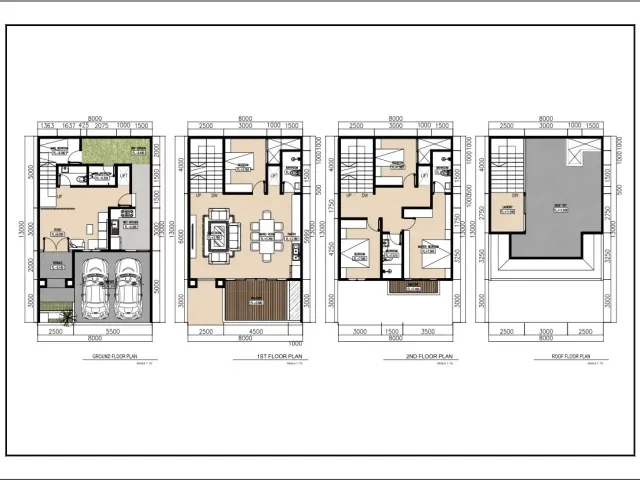 Rumah Mewah 4 Lantai