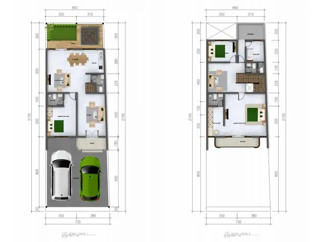 Rumah Dekat Perkantoran Arcadia