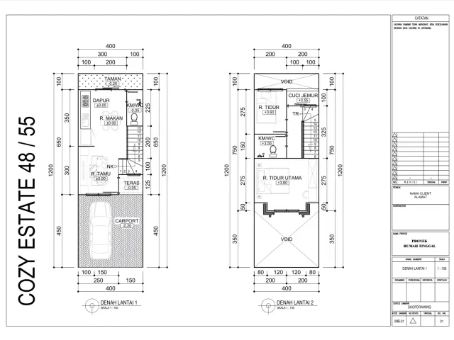 Cipayung, Jakarta Timur, Jakarta, 2 Bedrooms Bedrooms, 0 ,2 BathroomsBathrooms,Rumah Cluster,Rumah Indent,0,4228