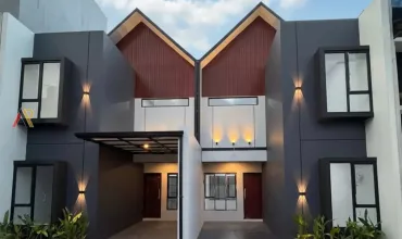 Rumah Minimalis Nempel Jakarta Selatan di Kukusan Beji Depok