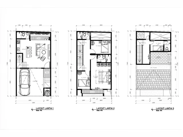Jagakarsa, Jakarta Selatan, Jakarta, 3 Bedrooms Bedrooms, 0 ,3 BathroomsBathrooms,Rumah Cluster,Rumah Indent,0,4237