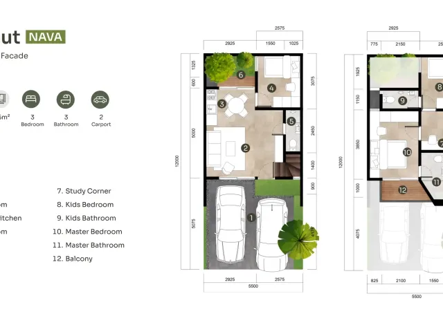 Cimanggis, Depok, Jawa Barat, 3 Bedrooms Bedrooms, 0 ,3 BathroomsBathrooms,Rumah Cluster,Rumah Ready,0,4249