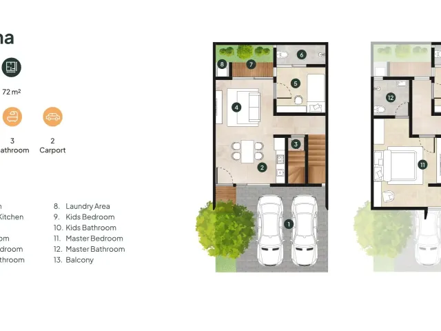 Jagakarsa, Jakarta Selatan, Jakarta, 3 Bedrooms Bedrooms, 0 ,3 BathroomsBathrooms,Rumah Cluster,Rumah Ready,0,4250