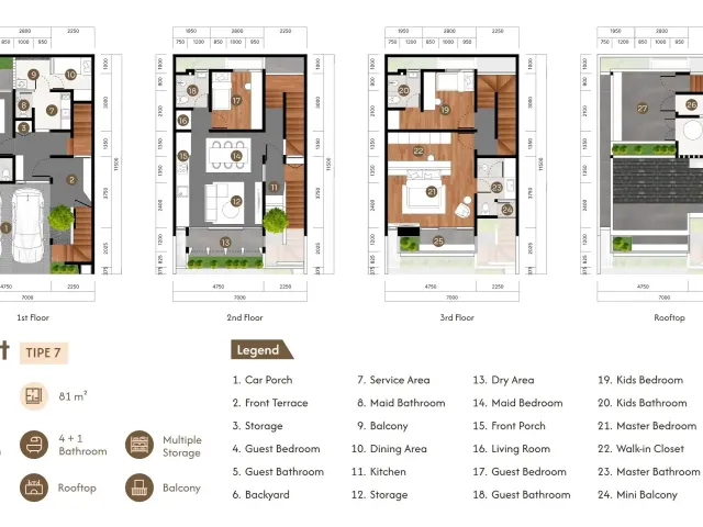 Cilandak, Jakarta Selatan, Jakarta, 4 Bedrooms Bedrooms, 0 ,4 BathroomsBathrooms,Rumah Cluster,Rumah Ready,0,4254
