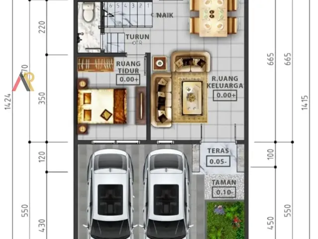 Cipayung, Jakarta Timur, Jakarta, 3 Bedrooms Bedrooms, 0 ,3 BathroomsBathrooms,Rumah Cluster,Rumah Indent,0,4263