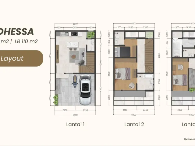 Ciputat Timur, Tangerang Selatan, Banten, 3 Bedrooms Bedrooms, 0 ,3 BathroomsBathrooms,Rumah Cluster,Rumah Indent,0,4266