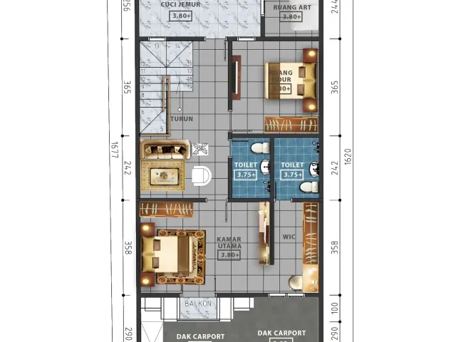 Cipayung, Jakarta Timur, Jakarta, 3 Bedrooms Bedrooms, 0 ,3 BathroomsBathrooms,Rumah Cluster,Rumah Ready,0,4286